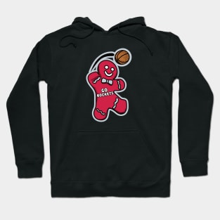 Houston Rockets Gingerbread Man Hoodie